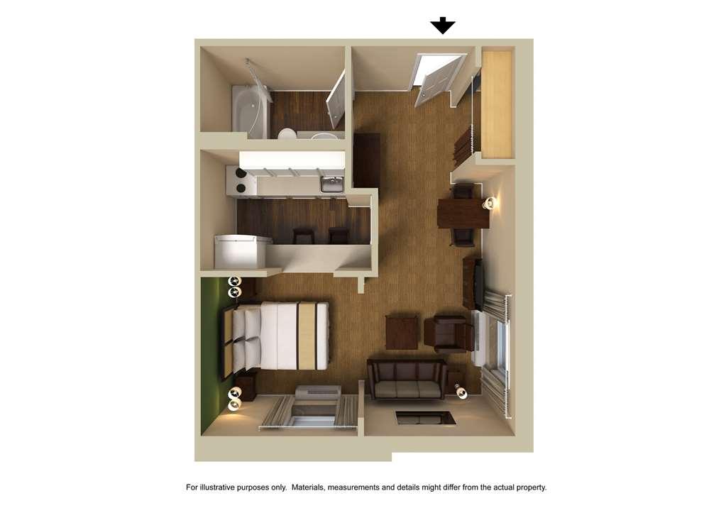 Extended Stay America Select Suites - Des Moines - West Des Moines Clive Стая снимка