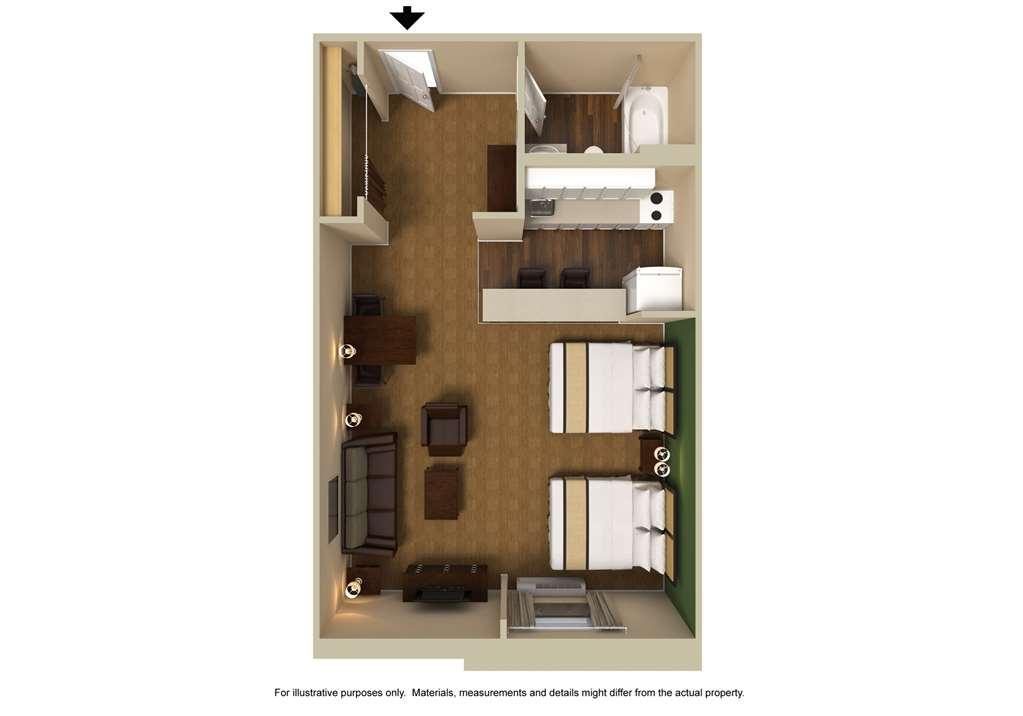 Extended Stay America Select Suites - Des Moines - West Des Moines Clive Стая снимка